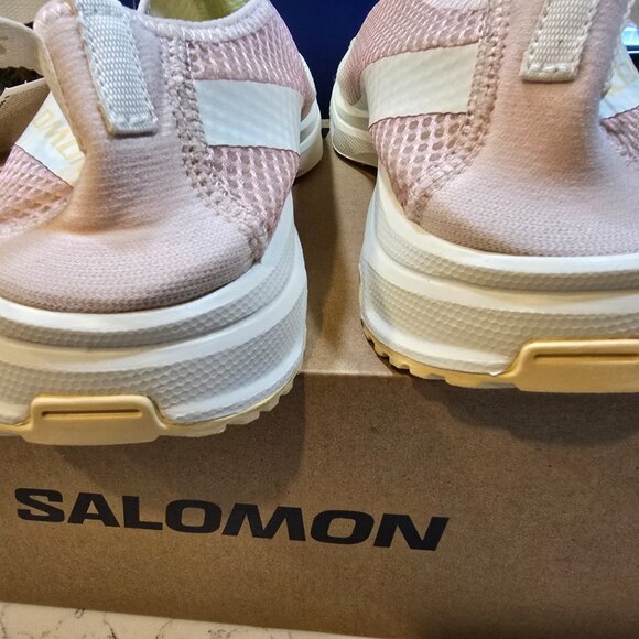 NEW Men’s 10 SALOMON RX Moc 3.0 Slip-On Sneaker L47491 Cloud Pink/White Jade - Picture 5 of 12